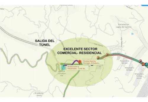 Venta Lote Comercial Residencial Túnel Variante Sajonia Borde Vía