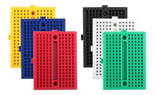 50 Piezas Mini Protoboard 170 Puntos