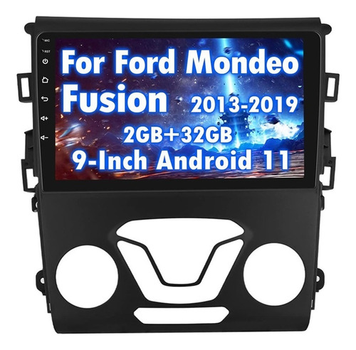 Estéreo Para Ford Mondeo Fusion 2013-2019 Carplay 2+32g