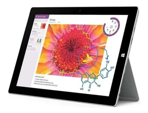 Tablet Surface 3 10.8" 64GB color plateado 2GB de memoria RAM