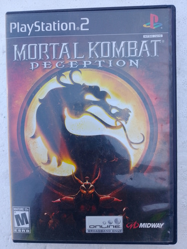 Mortal Kombat Deception Para Ps2 (Usado)