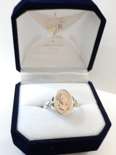 Anillo Nurse , Licenciado Enfremeria ( Plata Y Oro)