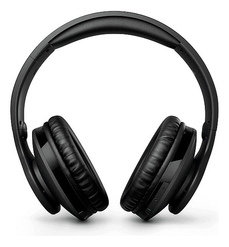 Auriculares Inalámbricos Philips Bluetooth Con Vincha P Tv Color Negro