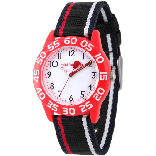 Globo Rojo Maestro Tiempo Plástico Rojo Reloj Correa De
