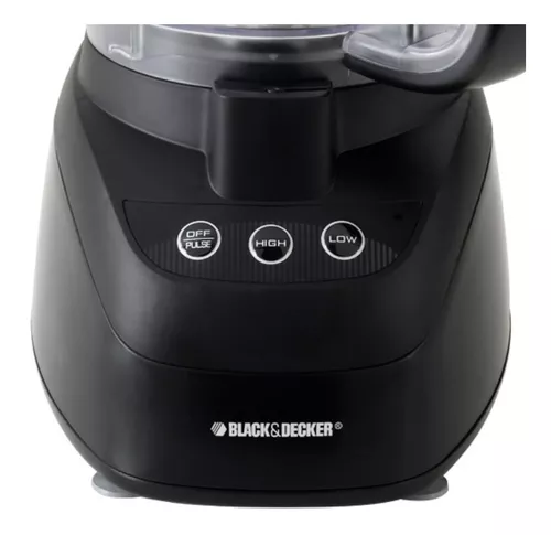  Black & Decker FP2500 PowerPro Procesador de alimentos de boca  ancha, 10 tazas, color blanco, Negro : Hogar y Cocina