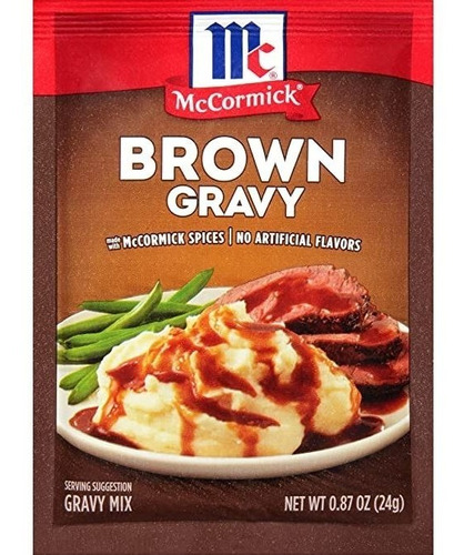 Mc Cormick Beef Gravy Mix Salsa Polvo Sabor Res 2 Pack