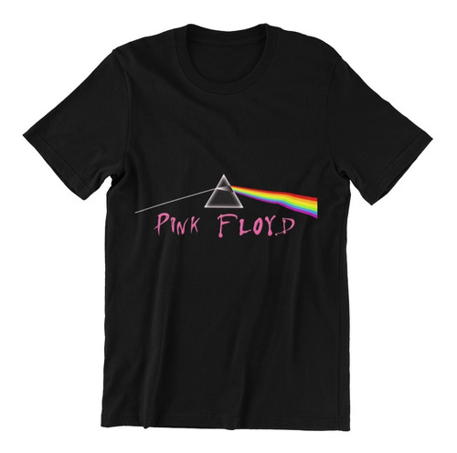 Polera Unisex Pink Floyd Rock Musica Estampado Algodon Prism