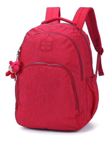 Mochila Escolar Up4you Com Divisão Notebook Luxcel Pink - 71