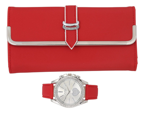 Reloj Mujer Ashley Princess St10038 Red Cuarzo