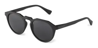 Anteojos de sol Hawkers Lifestyle Warwick diseño Carbon Black Dark armazón negro mate y lente negro