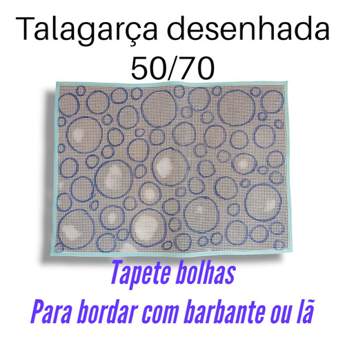 Talagarça Desenhada Para Bordar Com Barbante Ou Lã