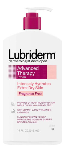 Loción Libre De Fragancia Advanced Therapy Lubriderm 946 Ml