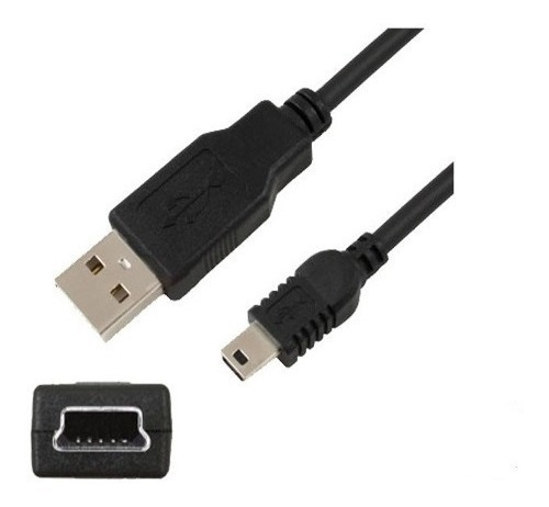 Cable Mini Usb 3 Metros Con Filtro Carga Y Datos Gps Ps3