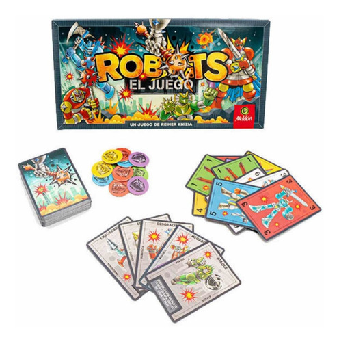 Imagen 4 de 6 de Juego De Mesa Robots El Juego De Estrategia Maldon La Plata