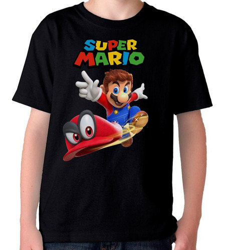 Remera Camiseta Súper  Mario  Luigi En Variedad De Colores 