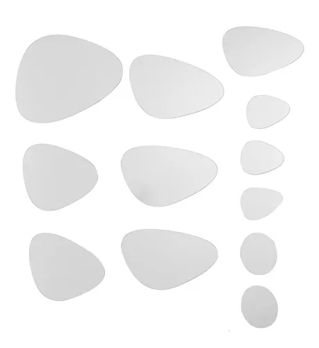 Pegatinas De Pared Con Espejo De Fondo De Tv, Pegatinas De P
