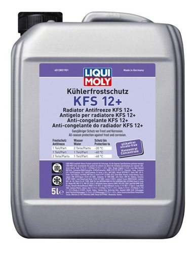 Lm Refrigerante 96% Kfs12+ Concen Rojo 5l Lm21146