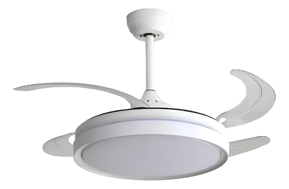 Ventilador de Techo Retráctil Winco con Luz LED y Control Remoto