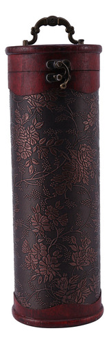 . Gi Cilíndrico Para Almacenar Botellas De Vino Vintage,.
