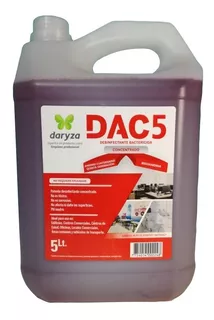 Desinfectante Bactericida Concentrado Dac5 Daryza