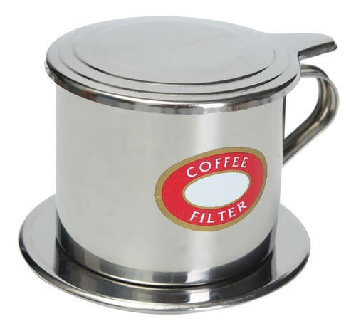 Imagen 2 de 6 de Infusor Filtro De Café Vietnamita De Acero Inoxidable 50ml