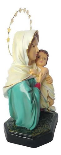 Imagem De Mãe Peregrina Rainha Schoenstatt 20cm Resplendor Cor Outro