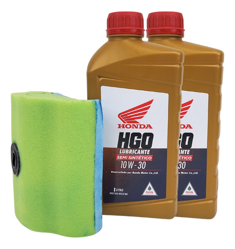 Kit Filtro Aire Original Y Aceite Hgo Semi Sintetico Crf 230