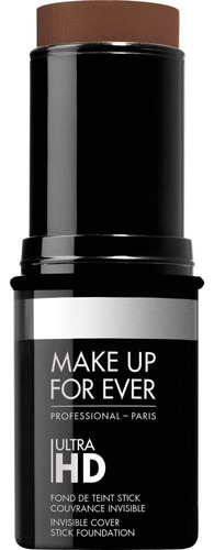 Base de maquillaje en stick Make Up For Ever Ultra HD Stick Foundation tono marrón oscuro