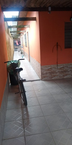 Imagem 1 de 13 de Casa No Balneário Gaivota Em Itanhaém, À 1 Km Do Mar, Com Churrasqueira, Aceita Entrada E Parcelas