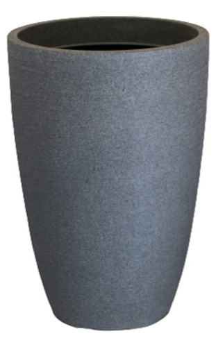 Maceta Conica Diseño Moderno Color Marmol 30x20x44 Jvom30 Mc