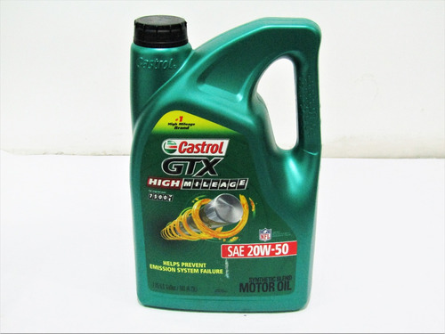 Aceite Castrol Semisintetico 10w40 20w50 4.73l Tienda