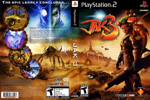 Jogo Jak 3 - Playstation 2