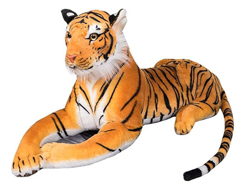 Peluche De Tigre Simulado Del Zoológico Northeast Tiger