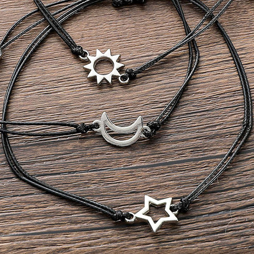 Nuevo 3 Pulseras De Tarjeta De Amistad Pulsera De Promesa