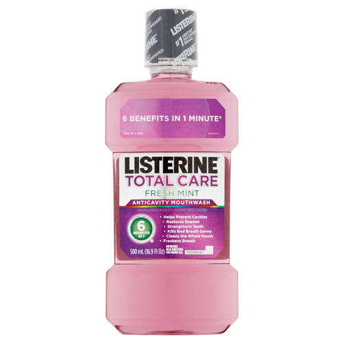 Listerine Total Care Anticaries Enjuague Bucal Menta Fresca