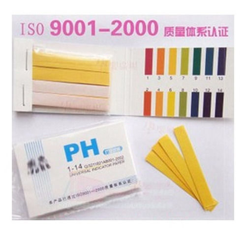 Ph Tiras, 80 Tiras Ph 1-14 Tornasol - X 20 Paquetes