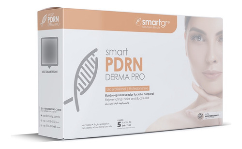 Smart Derma Pro Pdrn - 5 Unidades X 3ml - Smart Gr