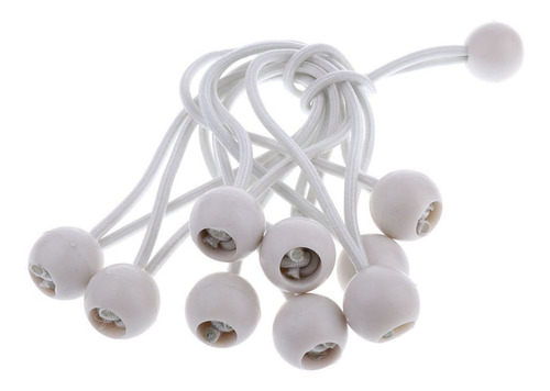 Correas Para Toldo Con Bola 2x10 16cm Cordón Elástico De