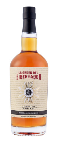 La Orden Del Libertador Straight Xo Whiskey 750ml