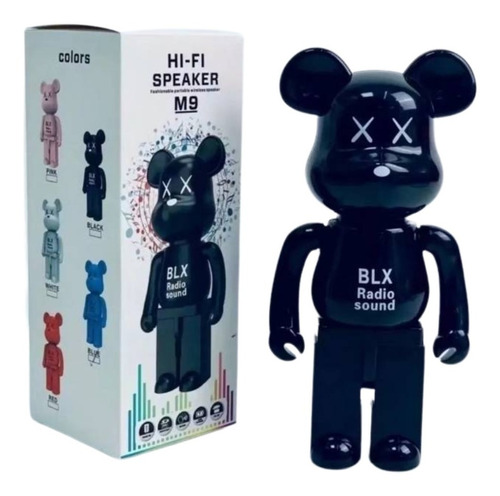 Parlante Speaker Radio Sound Oso Violento Bearbrick