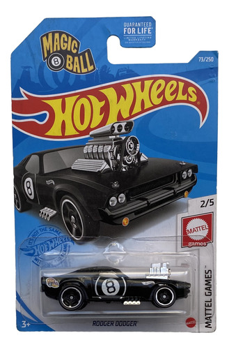 Hot Wheels Mattel Games 73/250 Rodger Dodger