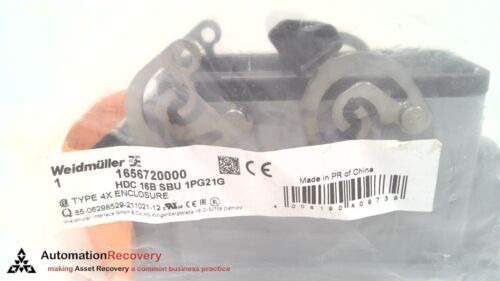 Weidmuller 1656720000, Heavy Duty Connector Housing, Siz Ccf