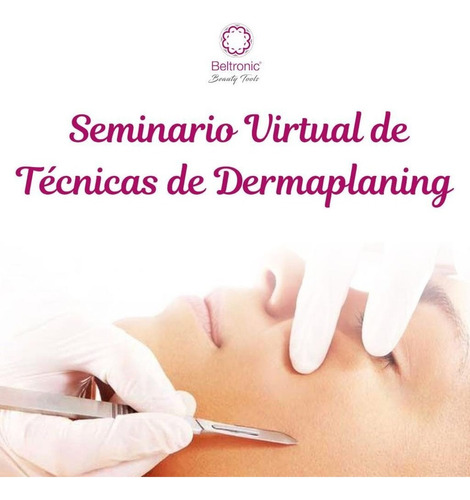 Curso Masterclass Dermaplaning Cosmetologia Peeling Virtual