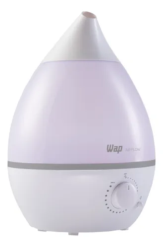 Umidificador De Ar Ultrassonico Wap Air Flow Luminária 20W 4L