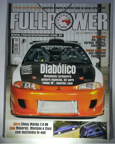Revista Fullpower Ano 03 Número 28 2004 Com Os Encartes