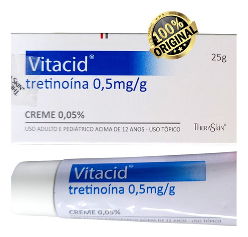 Vittacyd 0,5 Creme Trata Previne Manchas Acne E Queratose Todo Tipo De Pele Noite