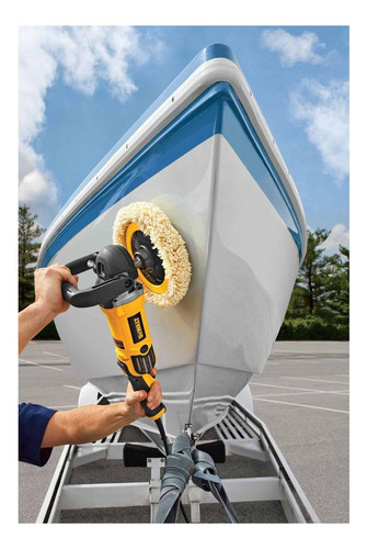 Polidor Tampão Dewalt Dwp849x 7-9 Polegadas 12a 0-3500 Rpm C