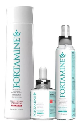 Kit Fortamine Professional | Shampoo, Spray Y Serum