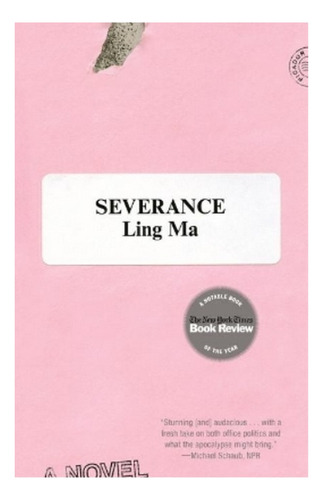 Severance - Ling Ma. Eb5