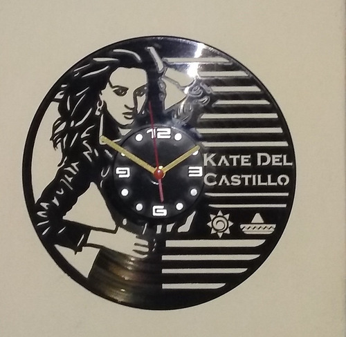 Relógio De Parede Kate Del Castilho Preto